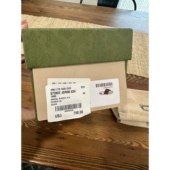 Gucci Rubber Sandal Slides - Picture 8 of 9